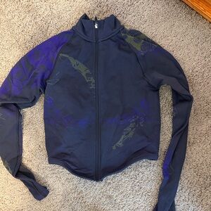 Gymshark Blue and Purple Women's Top